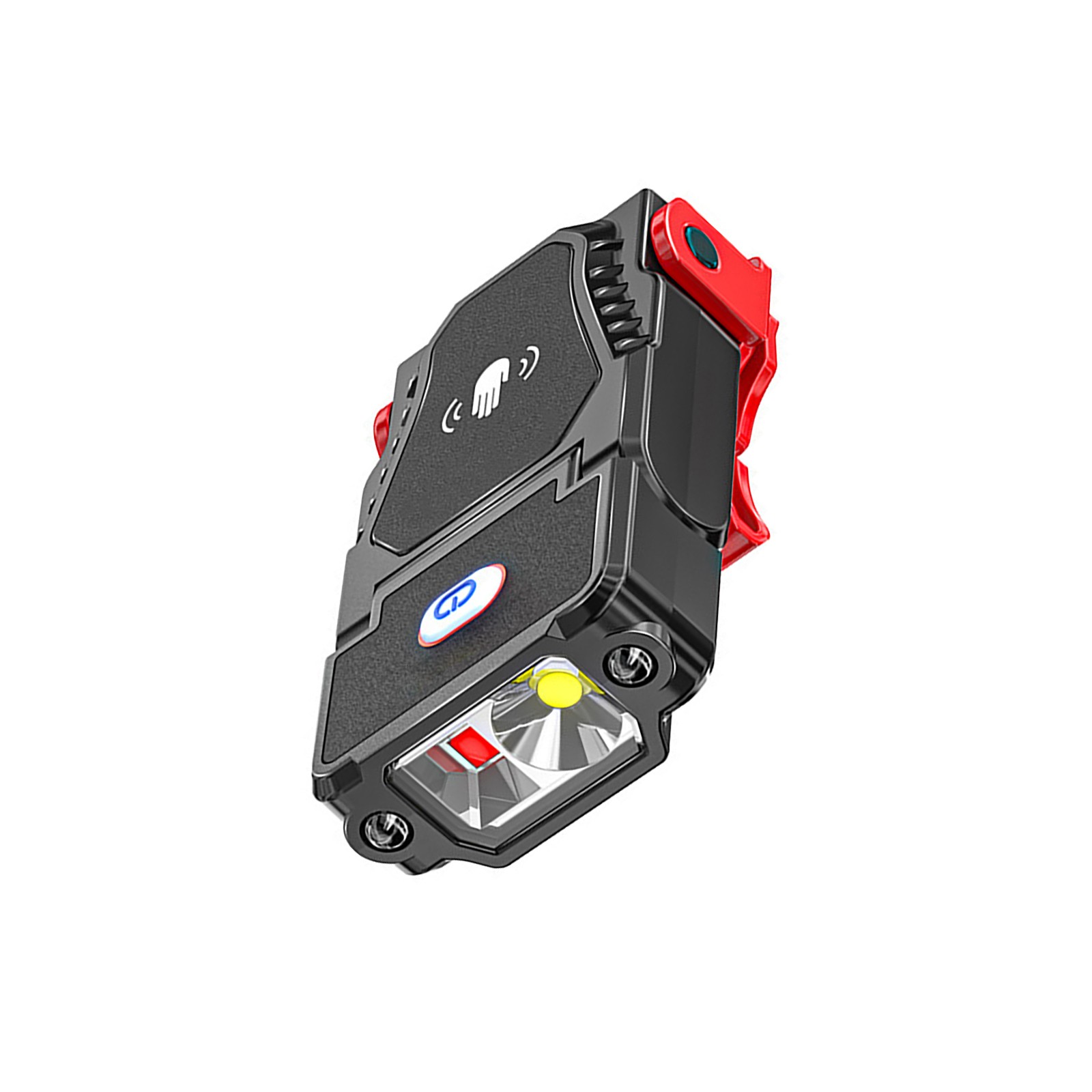 Waterproof USB Rechargeable Induction LED-Headlamp Clip On Cap Fishing Lamp