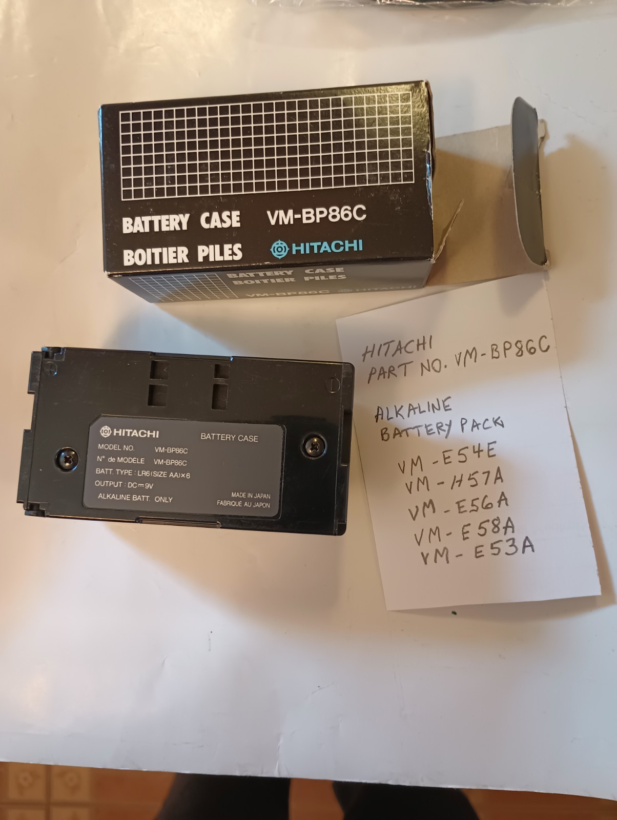 Hitachi Alkaline Battery Pack
