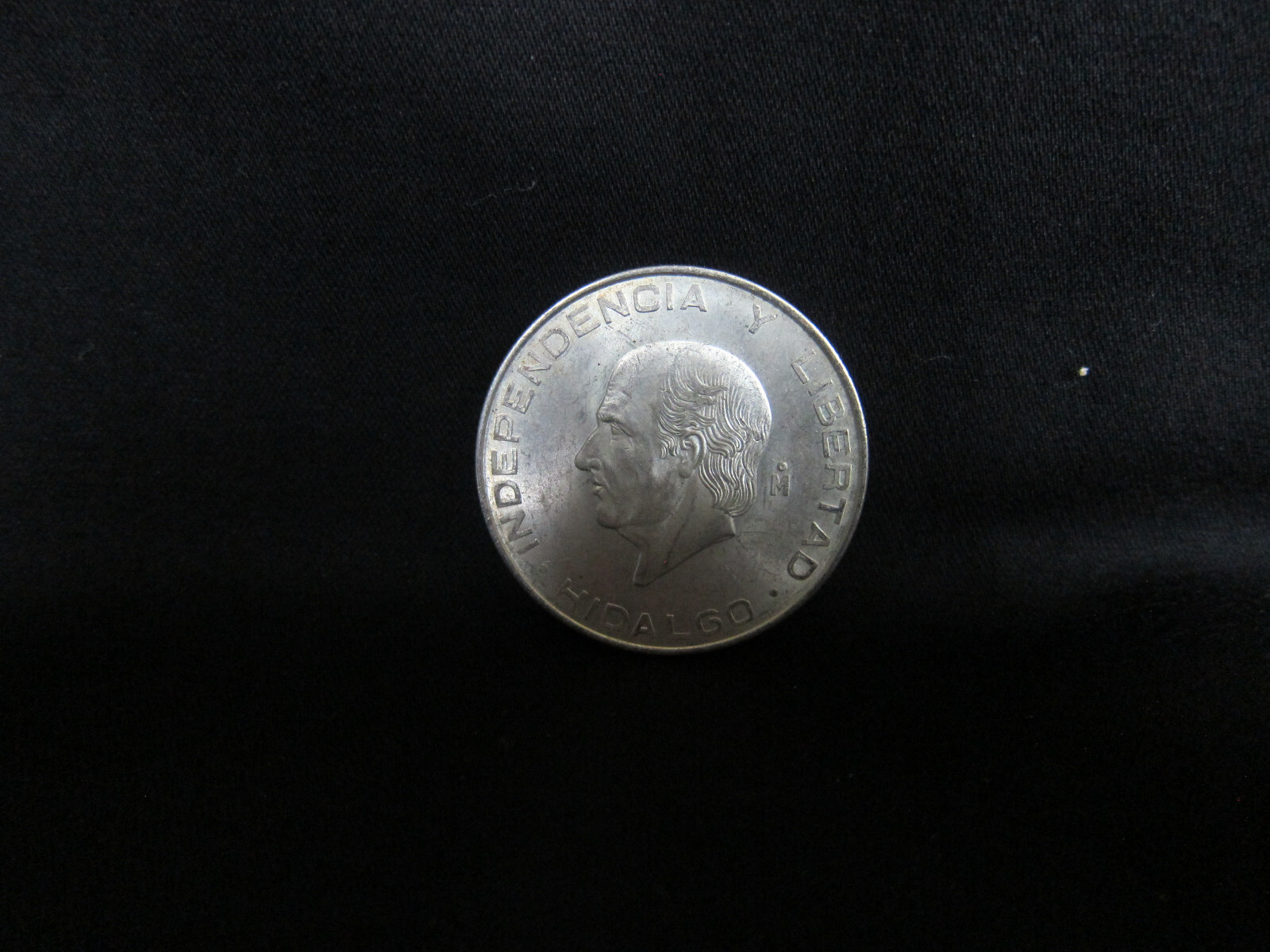 1955-1957 Mexico .720 Silver 5 Pesos Random Year Hidalgo Commem. Mexican Coin