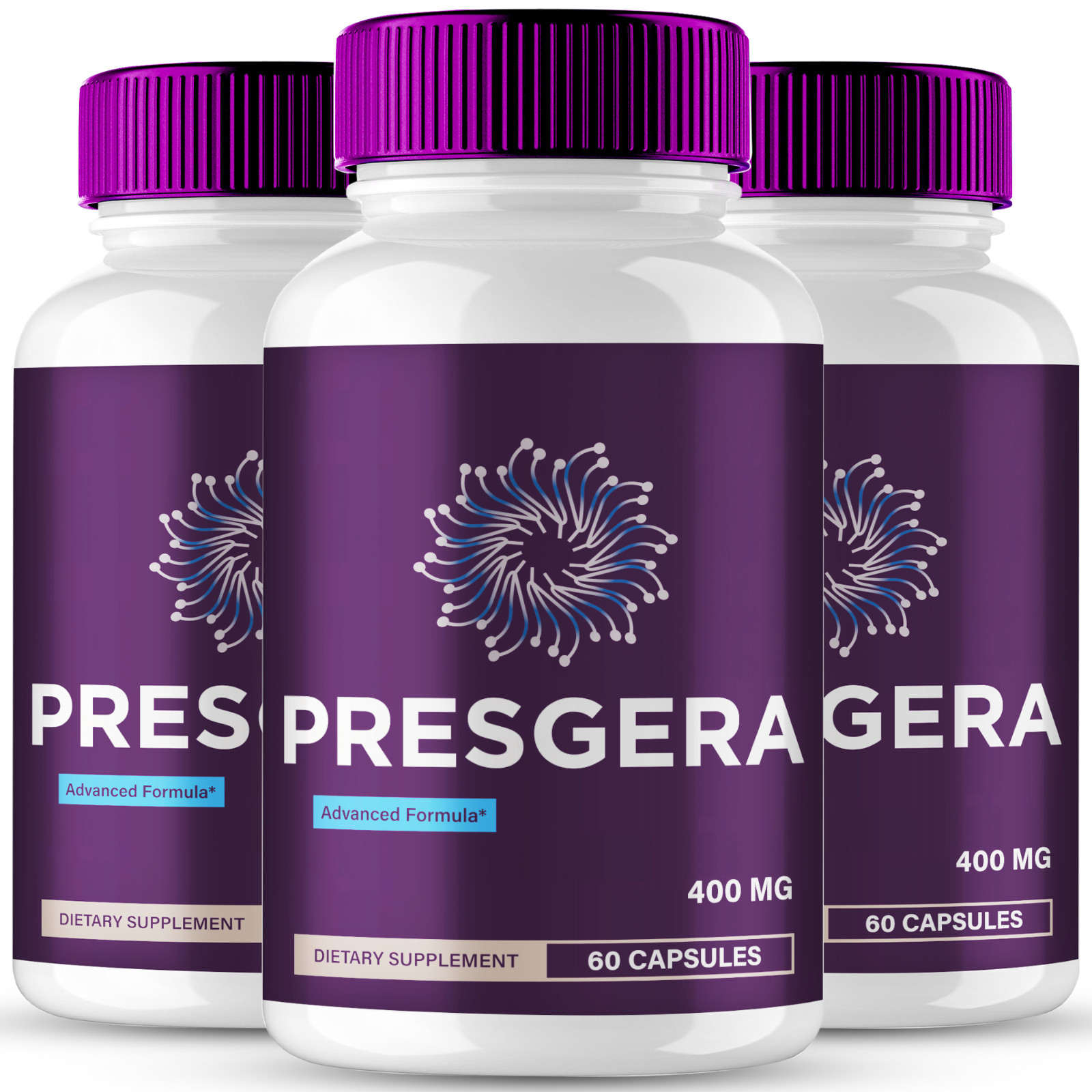 (3 Pack) Presgera Nerve Health Capsules, Advanced Healthy Nerve Support Pills