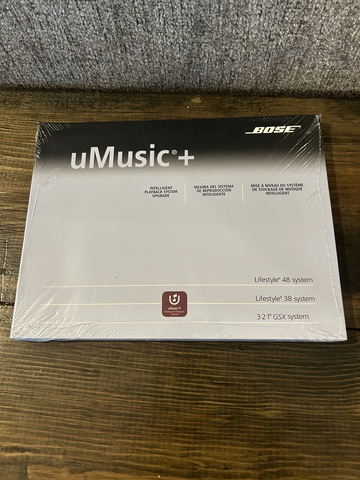 Bose uMusic Lifestyle 48/38/3-2-1 GSX Intelligent Playback System Upgrade CD NEW