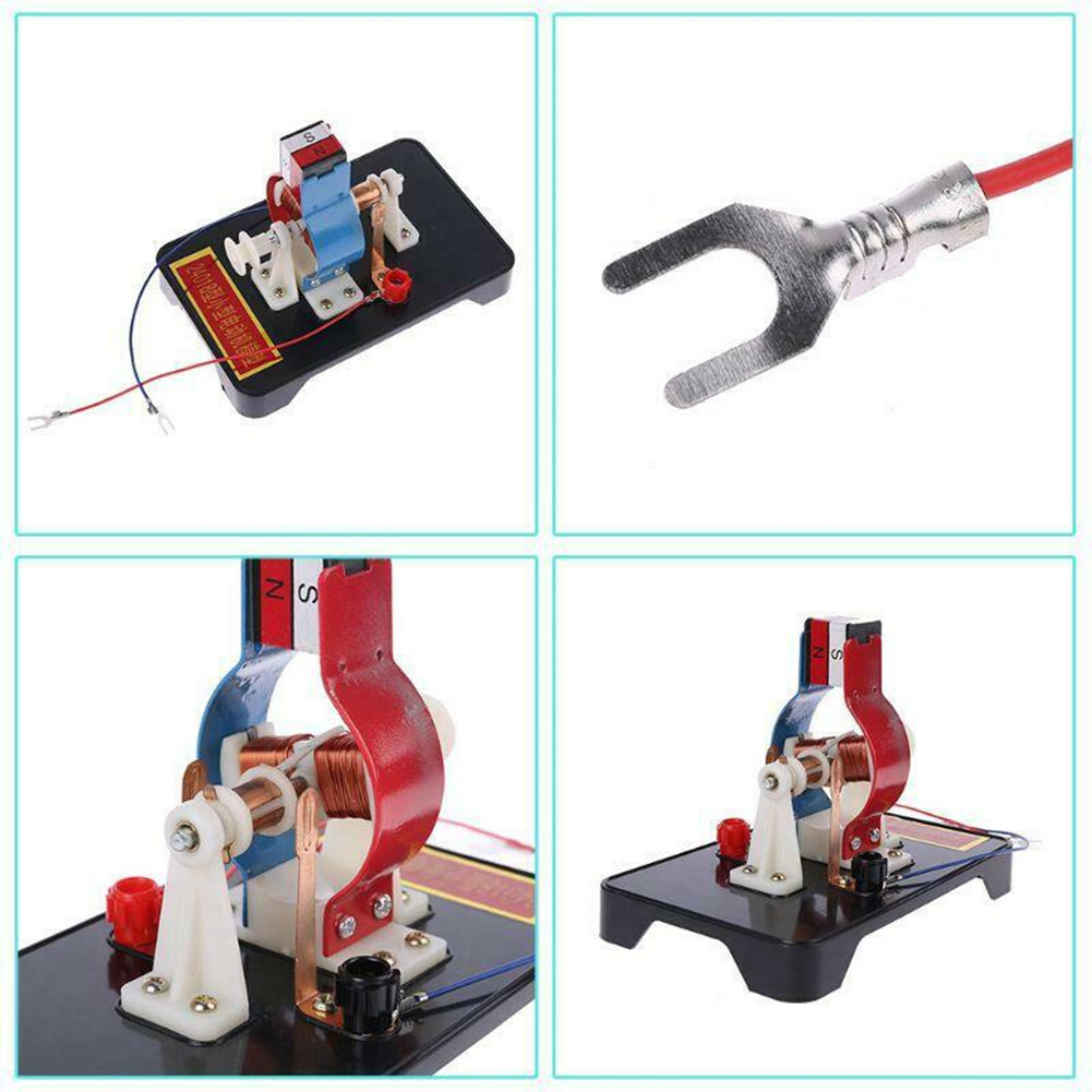 Simple DC Electric Motor Model Physics Teaching Educational Toy DIY Assemble Kit