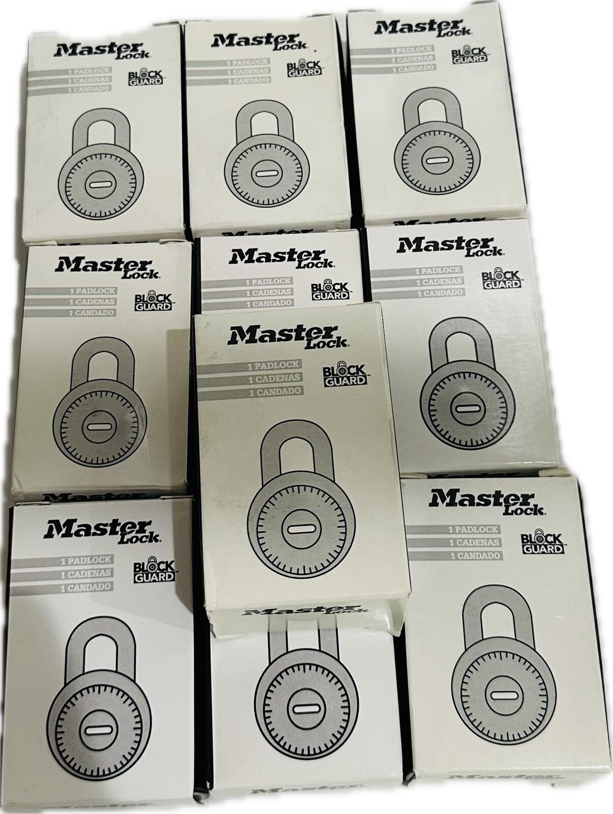 1 Lock Master Lock 1502 Combination Padlock 1-7/8IN Wide 3/4IN Tall Shackle