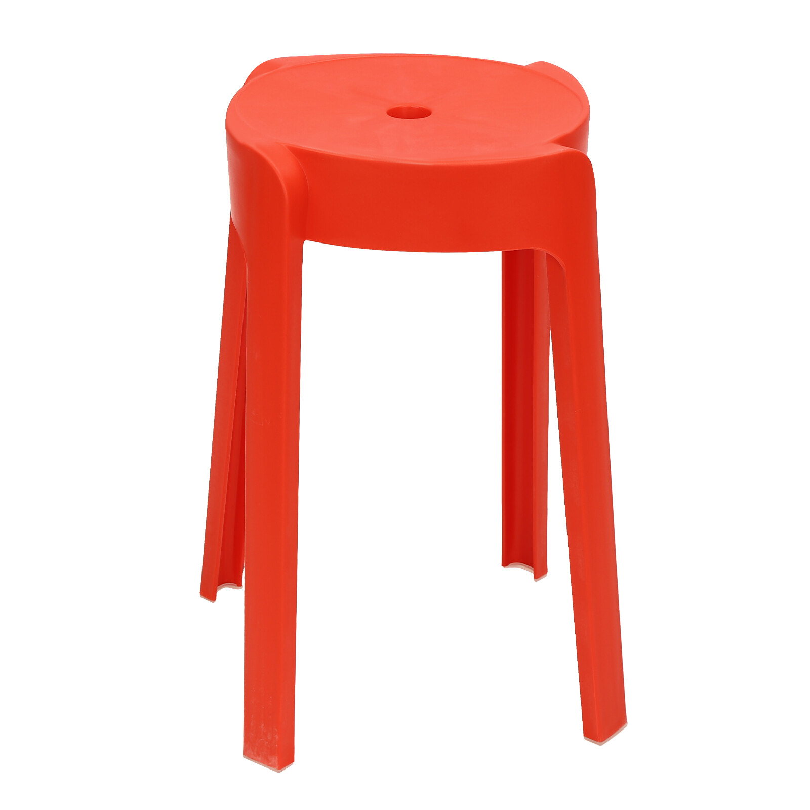 10Pack 18" Stackable PP Barstool Set Dining Table Chair Counter Height Stool