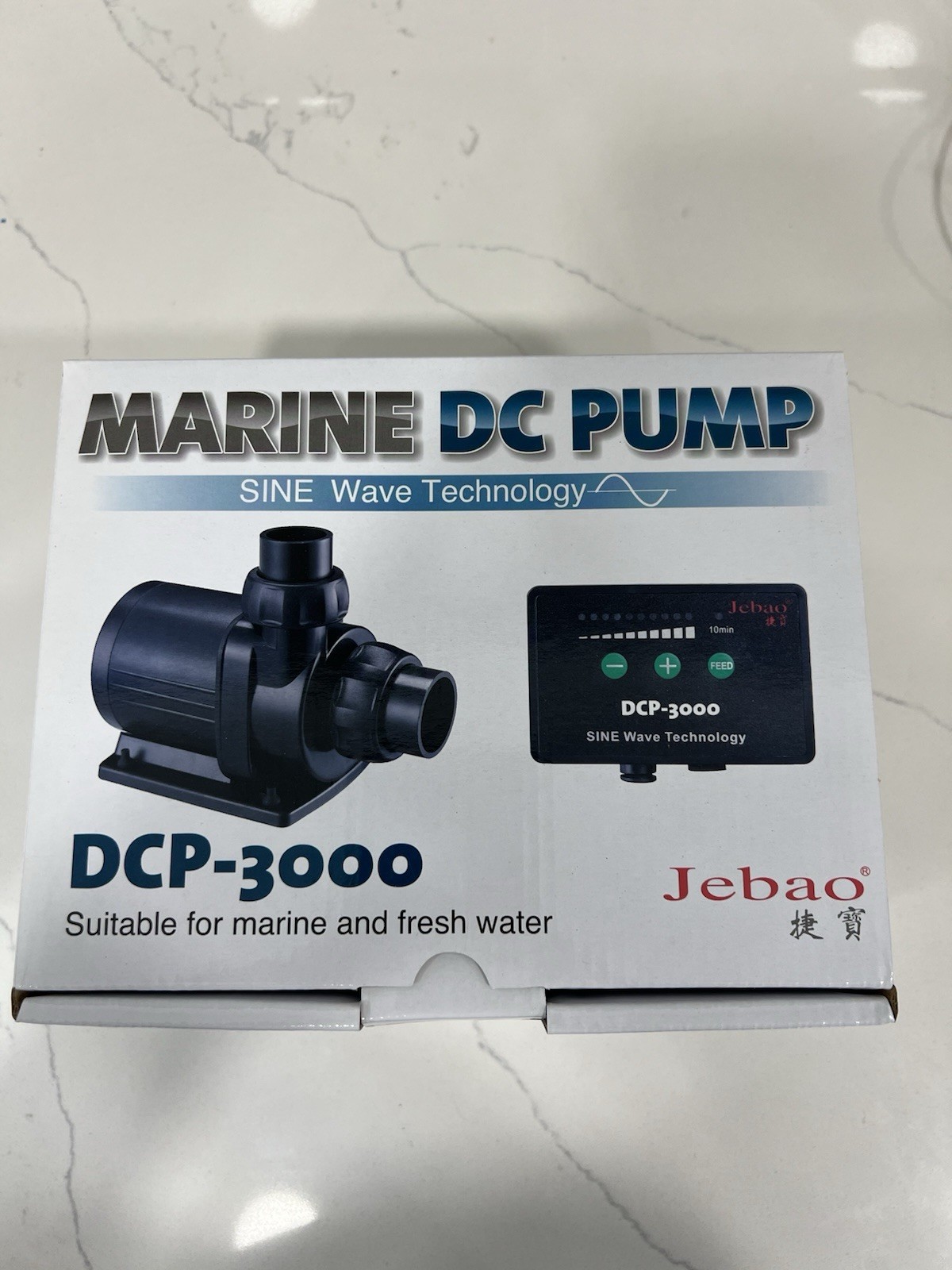 Jebao DCP 3000 PUMP WITH CONTROLLER NEW