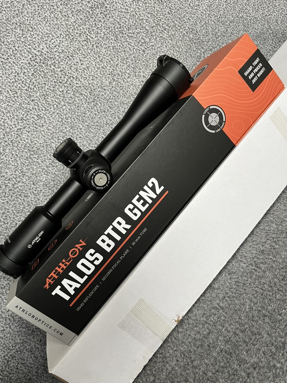 ATHLON TALOS BTR GEN2 10x42 Rifle Scope