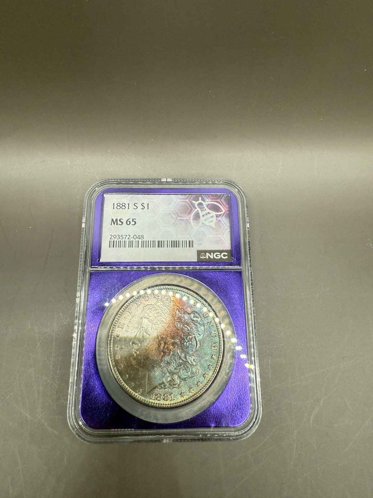 1881 S Morgan Silver Dollar NGC MS-65 Beautiful Toner!