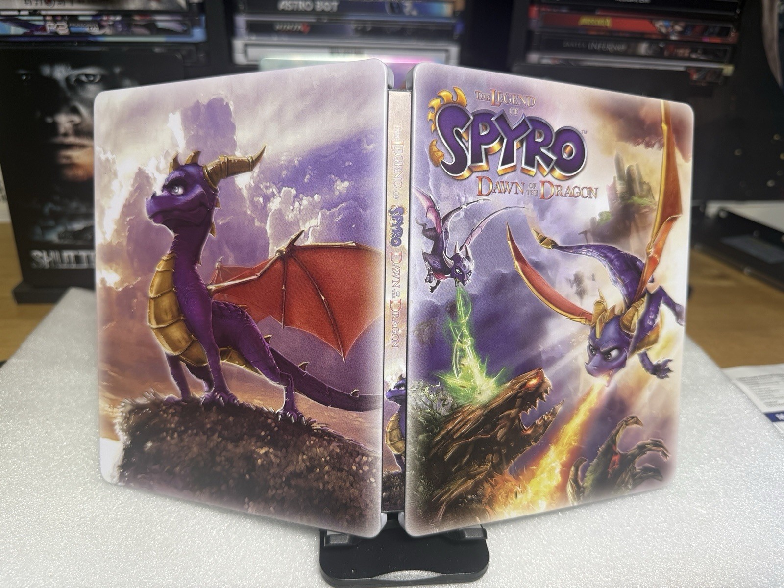 The Legend Of SPYRO Dawn Of The Dragon Custom Steelbook/Steelup Case PS3/Xbox