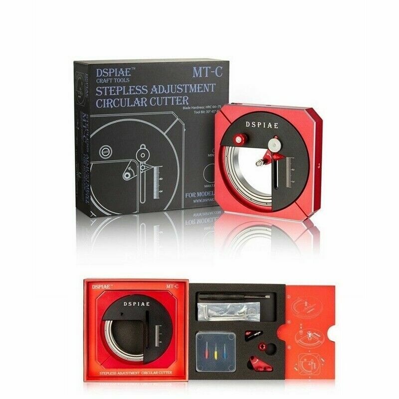 DSPIAE Stepless Adjustment Circular Cutter Model Building for Hobby Craft Tools