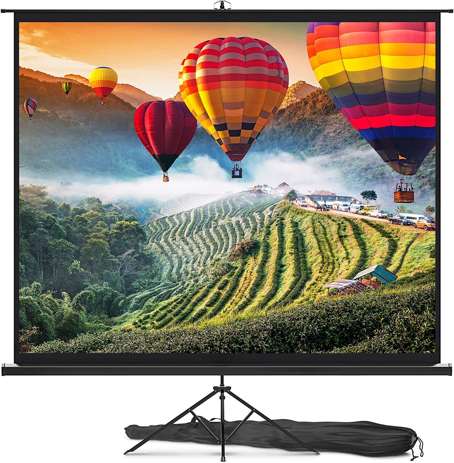 PyleHome PRJTP120 Tripod Projector Screen 120"4:3