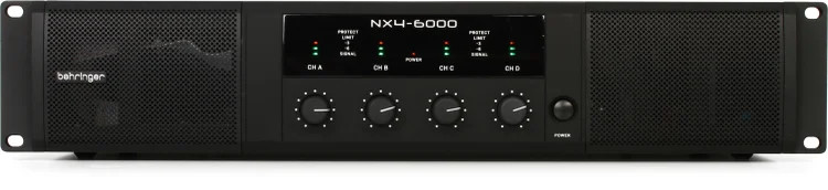 Behringer NX4-6000 6000W 4-channel Power Amplifier