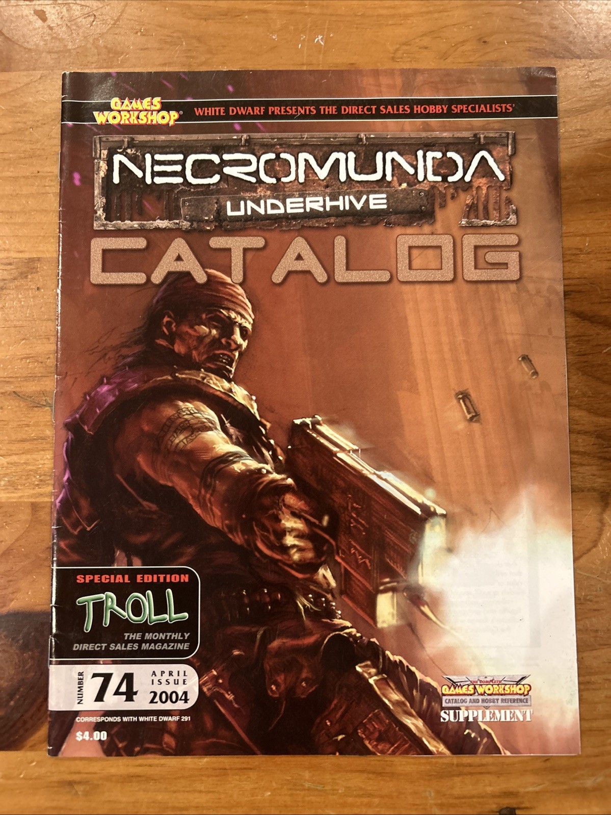 Games Workshop Troll Magazine #74 "Necromunda Underhive" 2004 April