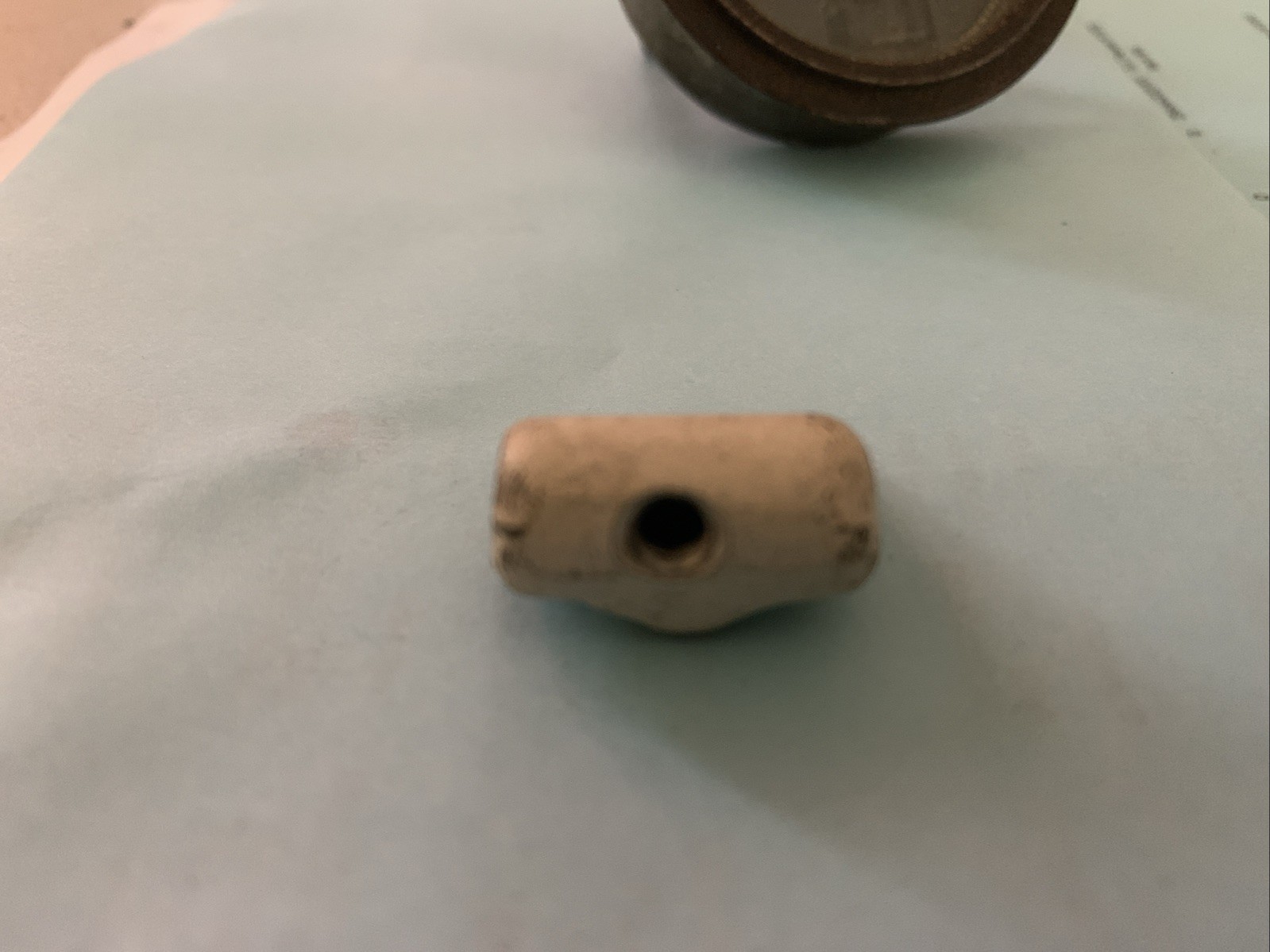 Cessna 310 Knob for Flap Switch Aluminum No Cracks