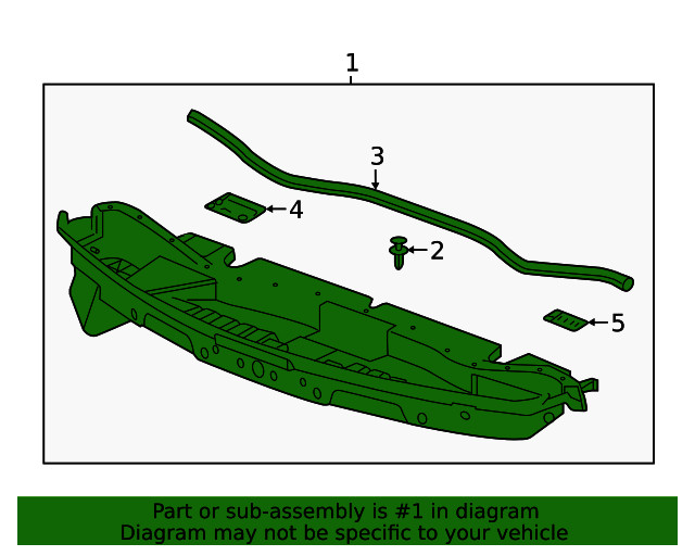 Genuine GM Sight Shield 85136588