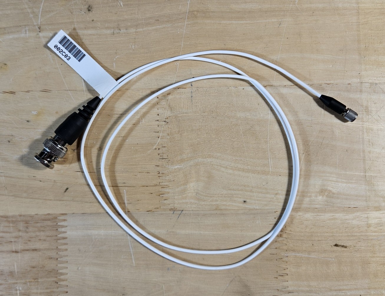 PCB Piezotronics 3 ft BNC to Microdot 10-32 Accelerometer Cable - FEP Jacket