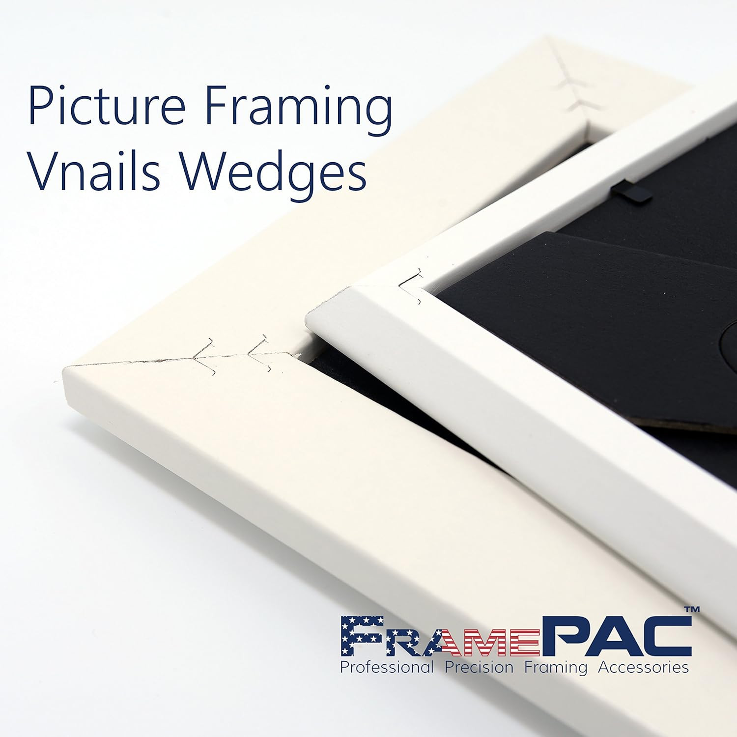 V Nails for Picture Frames 7Mm (1/4 Inch) - 400 Pack, Loose
