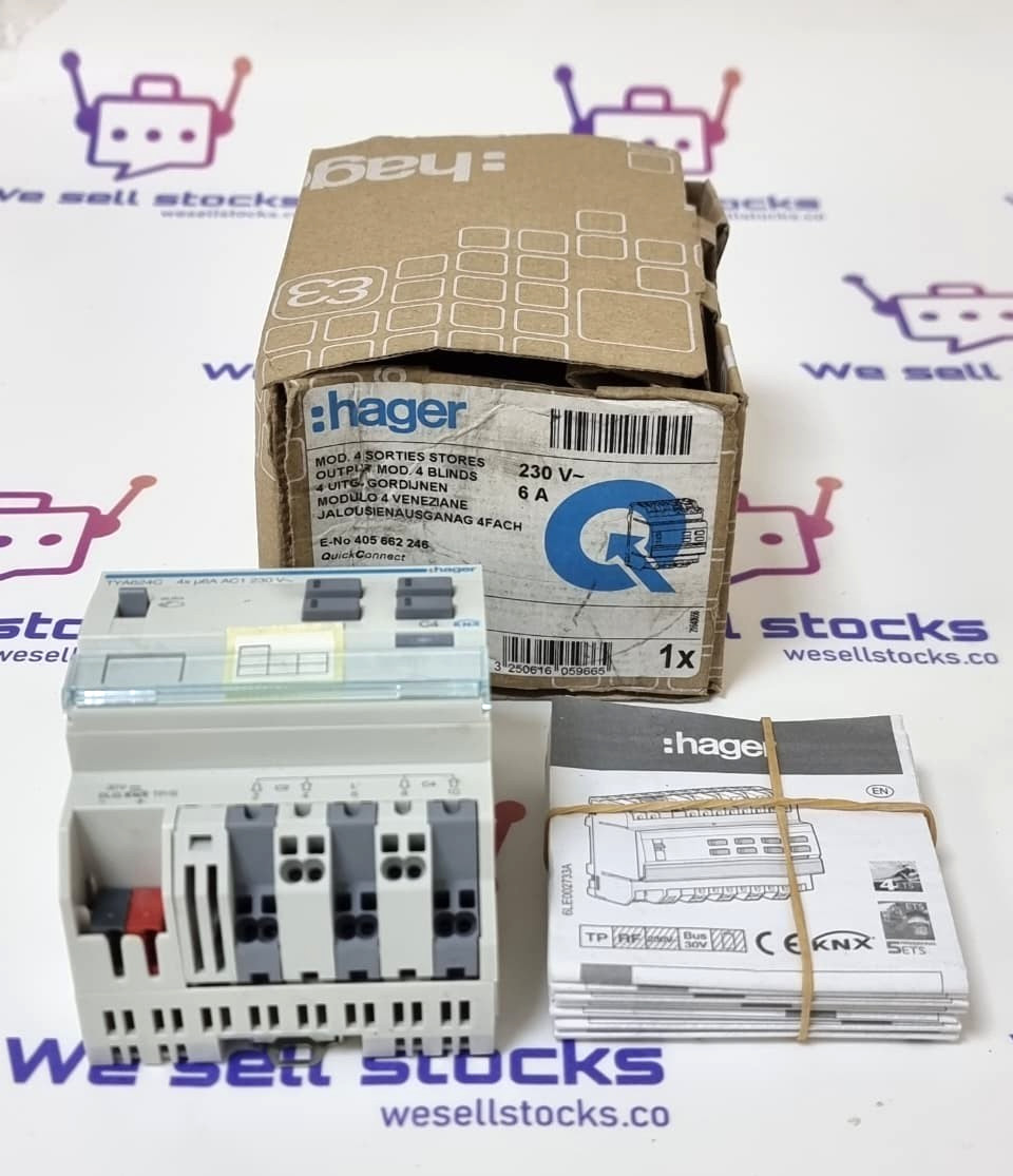 Hager TYA624C Shutter Actuator 6A 230V