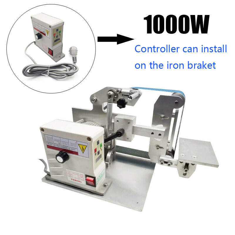 220V 1000W Brushless Belt Machine DIY Belt Sander Polishing Grinding Machine New