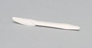 Gen-Pak HSK01 Harvest Fiber Knife, 6", White, 1,000/carton