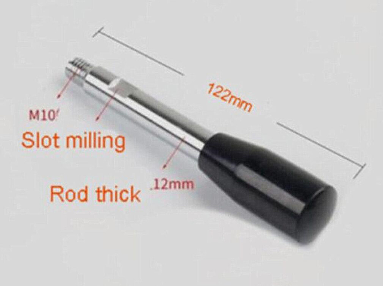 3x Universal M10 122mm Thread Handle For Bench Drill Drilling Machine Accessorie