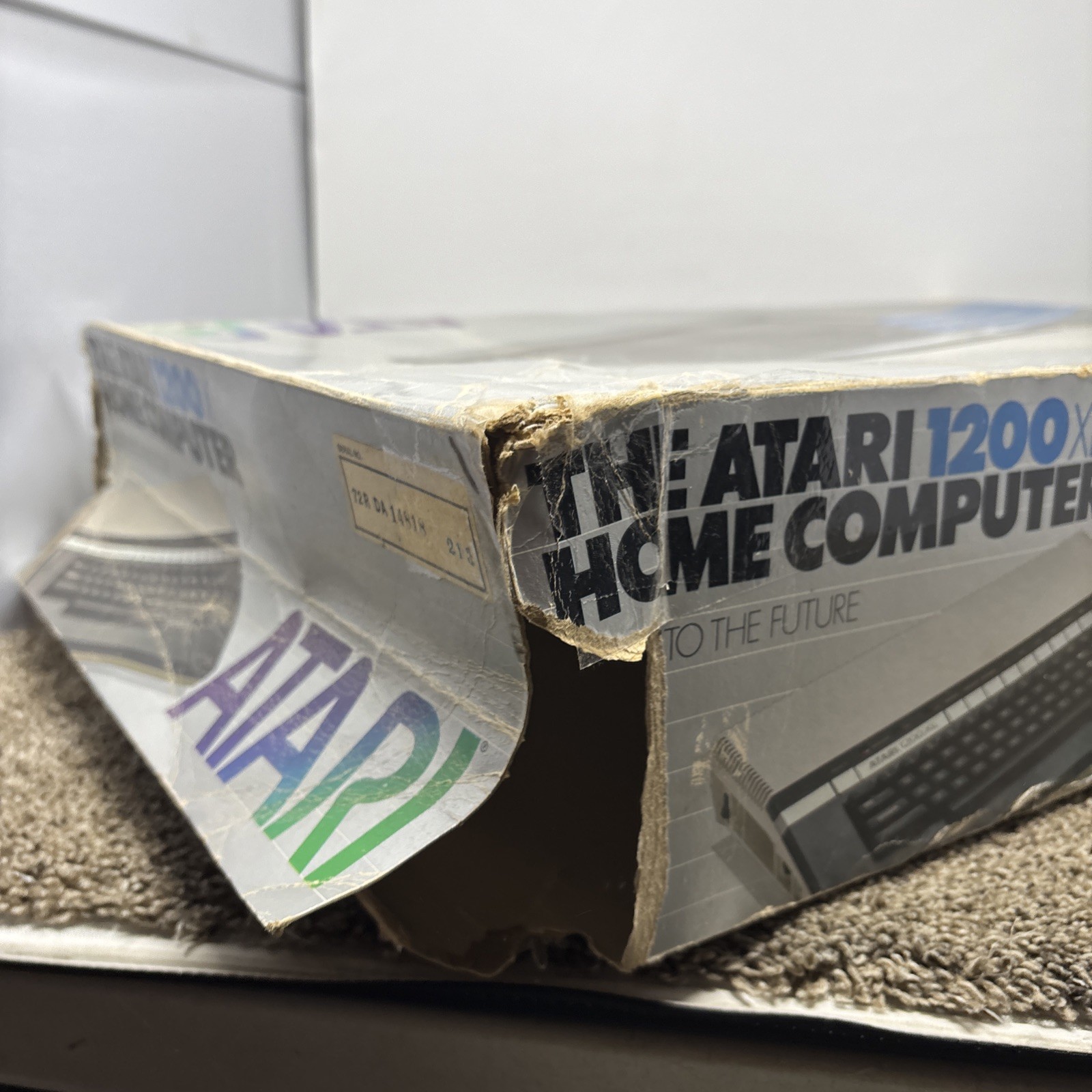 ATARI 1200XL Vintage Home Computer Tested And Working With Original Box
