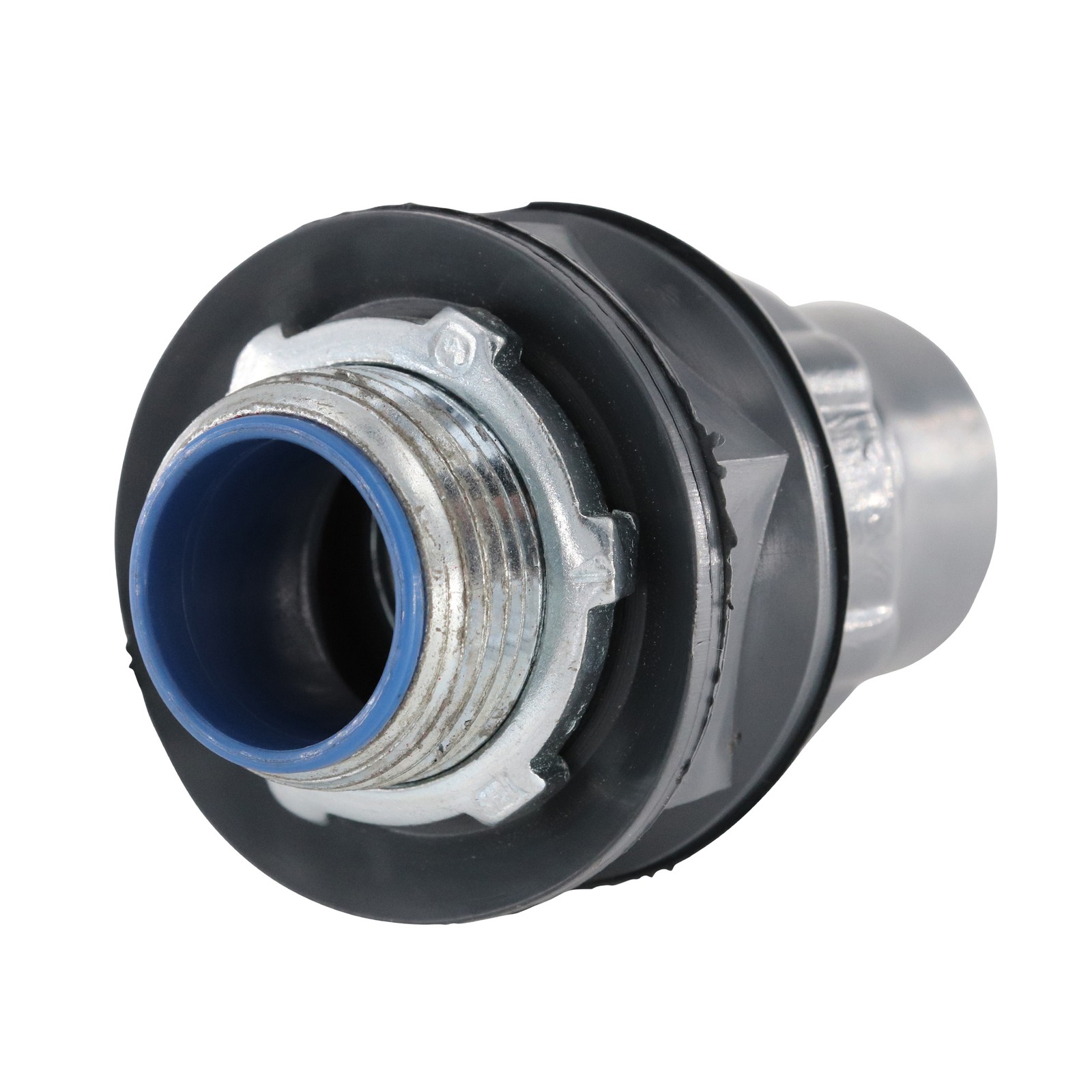 ROBROY PR5334 PLASTI-BOND STRAIGHT PVC COATED LIQUIDTIGHT CONDUIT CONNECTOR, 1"