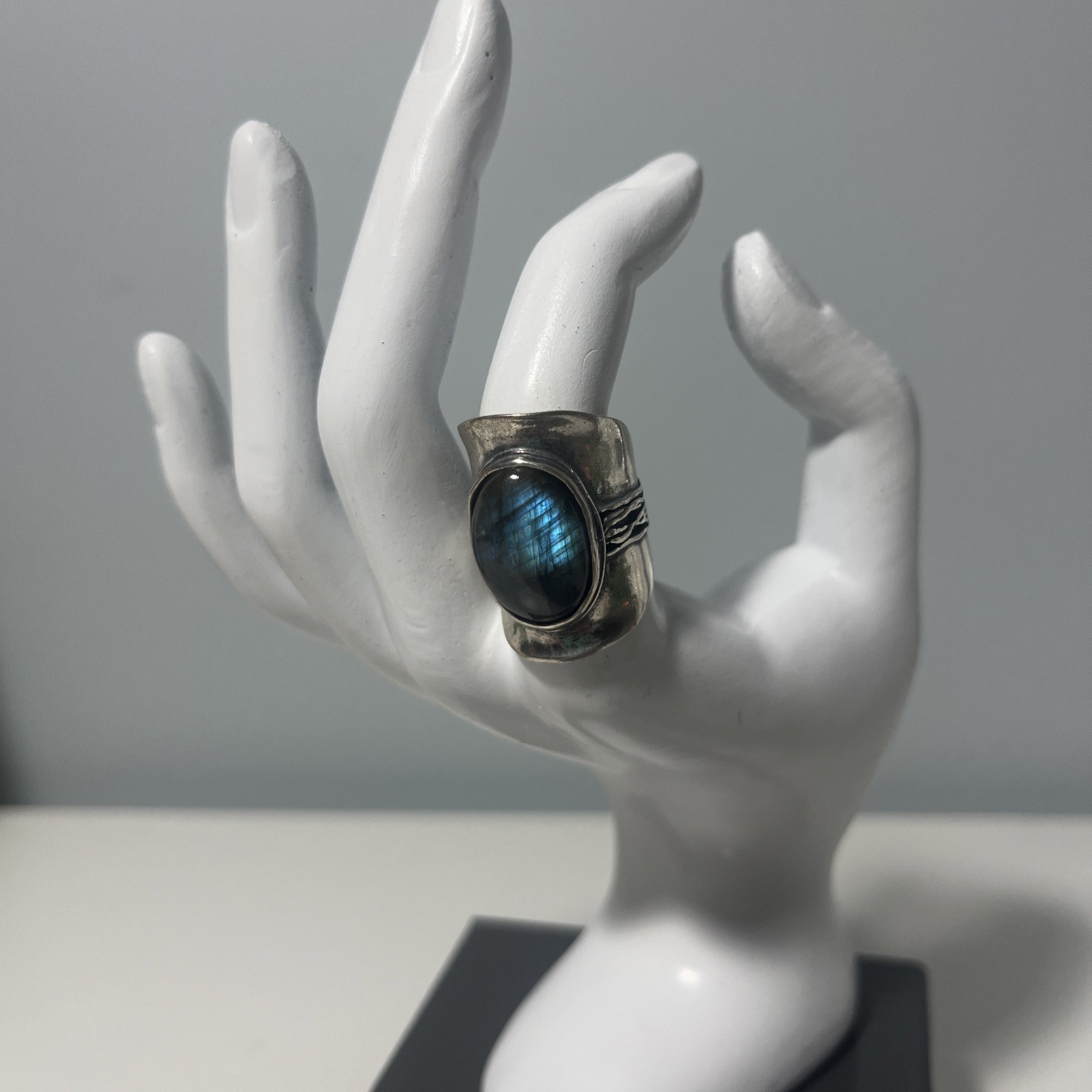 Passage To Israel Sterling Silver Gemstone Ring 12grams NIB