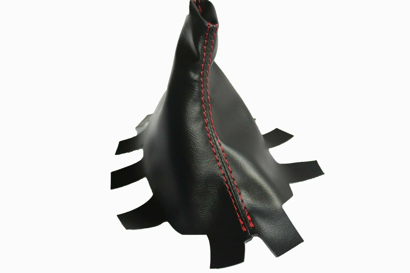 Vinyl Black w/Red Stitching Manual Shift Boot Fits 16-20 Honda Civic