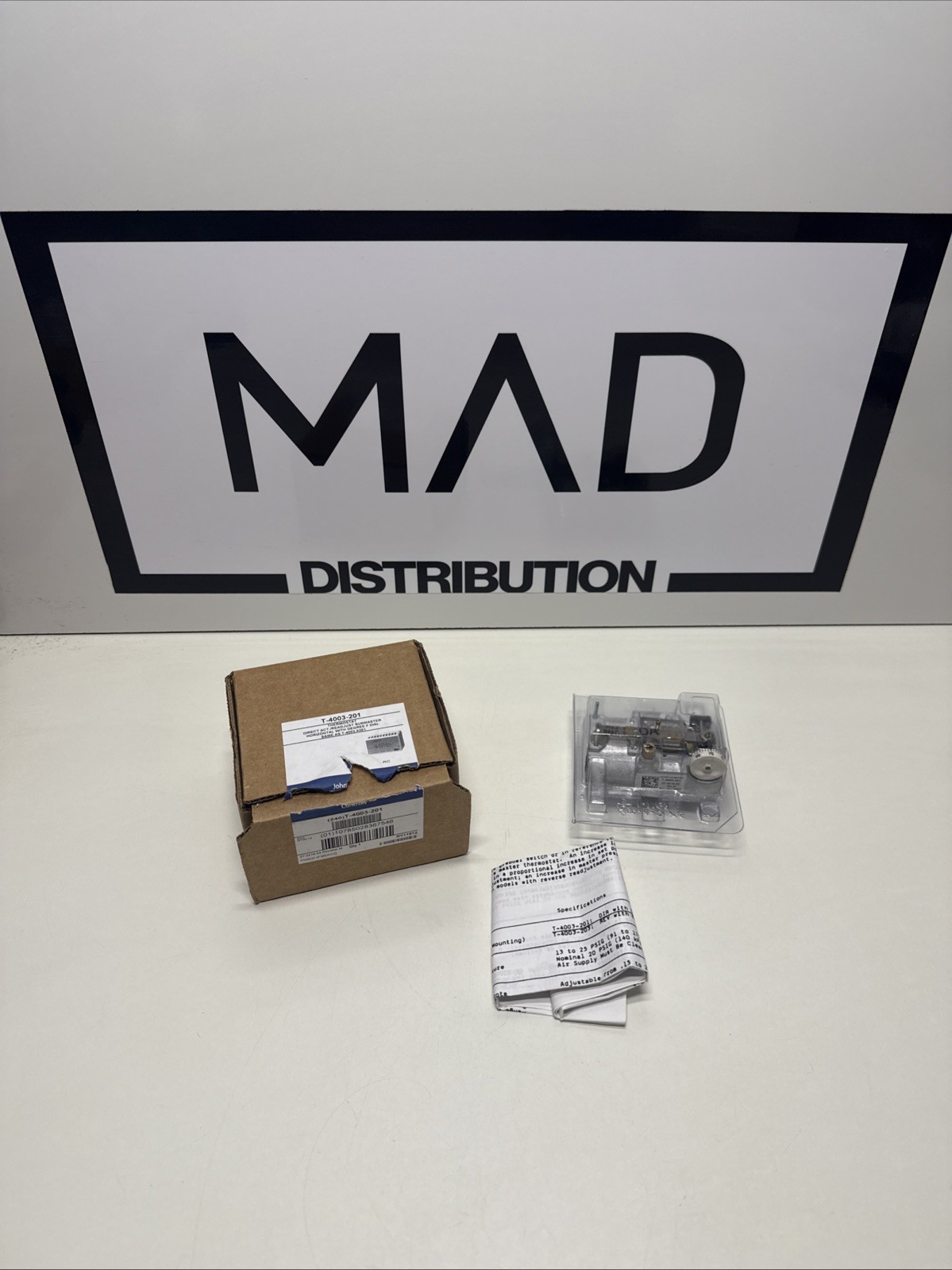 Johnson Controls T-4003-201 Submaster High Volume Output Thermostat, 55-85 Deg F