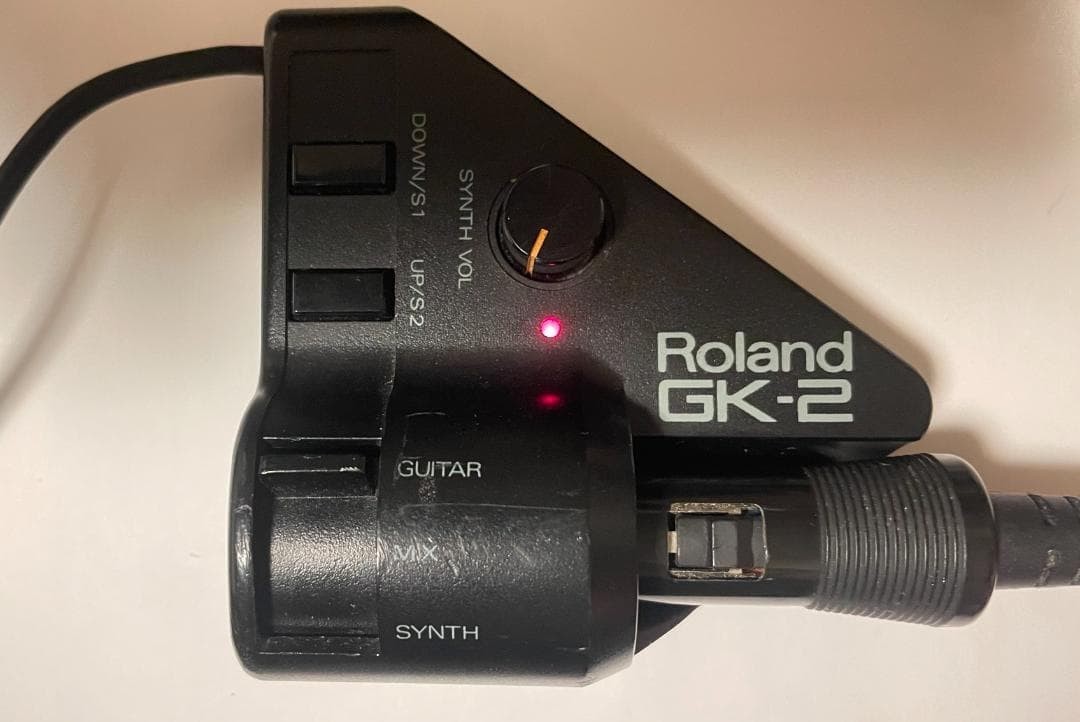 Roland GK-2A Guitar Synth Pickup MIDI Controller Unit Tested Working Vintage