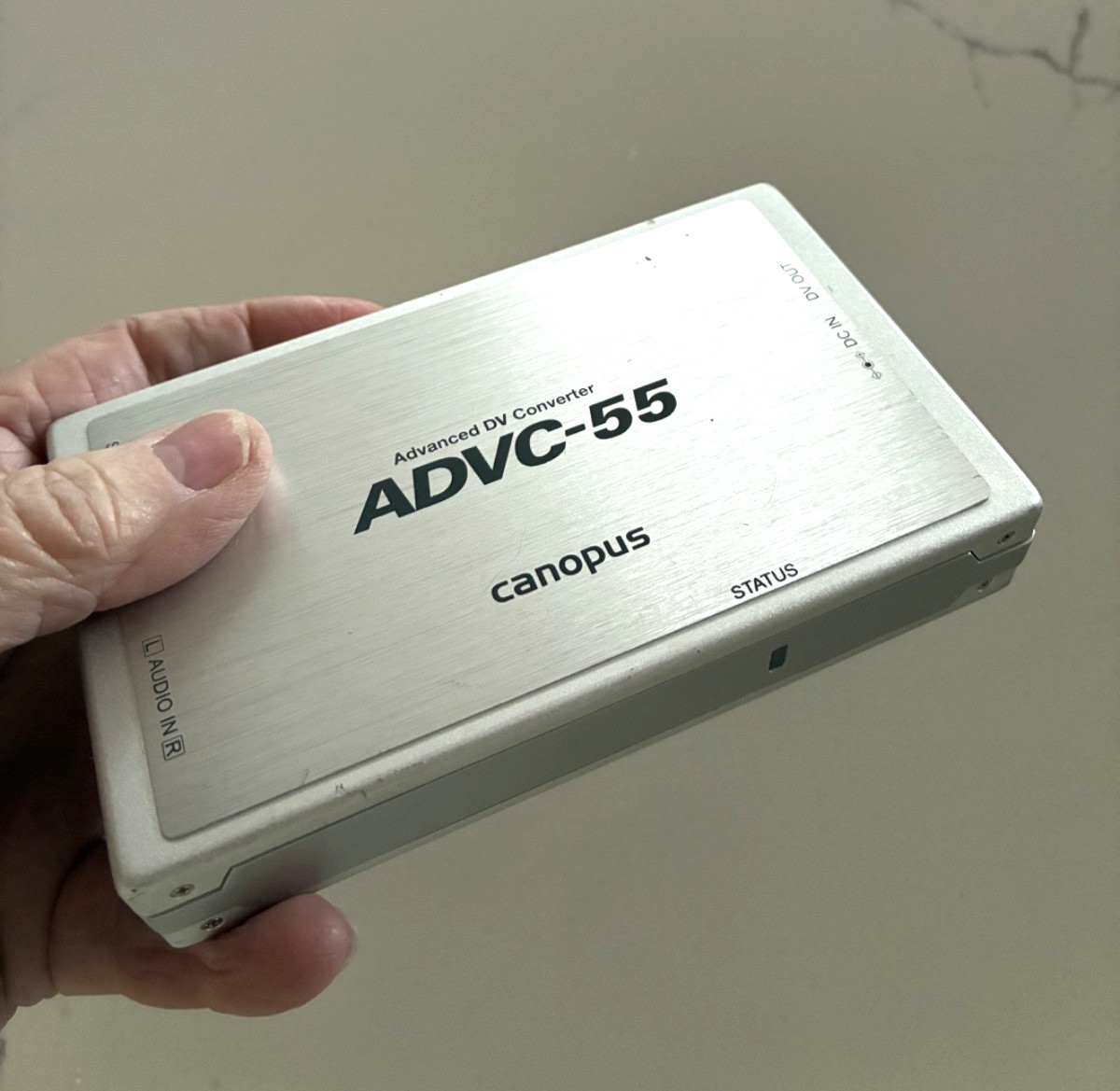 Canopus ADVC-55 Advanced DV Converter Video Capture VHS Hi8 S-Video FireWire