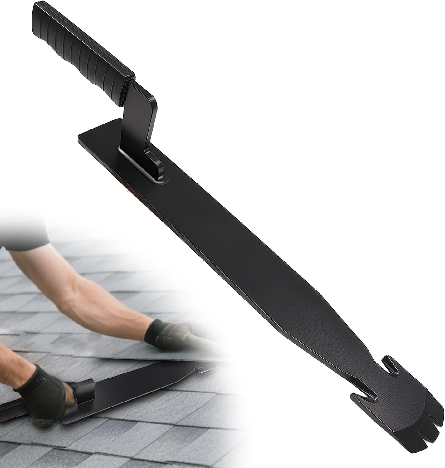 17" Shingle Slater Ripper with Claw Nail Puller End, High Quality Metal Roof Shi
