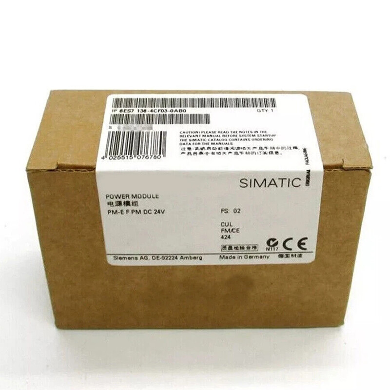 New For Siemens 6ES7138-4CF03-0AB0 6ES7 138-4CF03-0AB0 Power Module