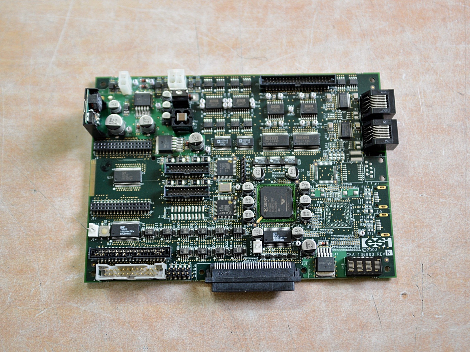 ESI Laser Repair Machine PCB Assy Board CKA 136800 Rev.K free ship