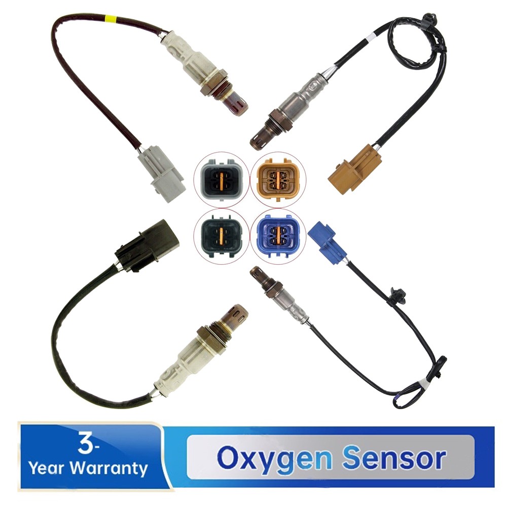 Set of 4 O2 Sensors Fit For Hyundai Santa Fe 2013-2018 3.3L V6 2010-2012 3.5L V6