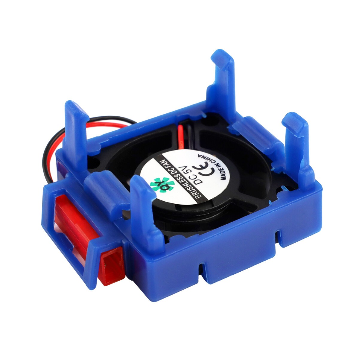 ESC Cooling Fan for Temperature Reduction - Easy Clip On Install Fits RC Models