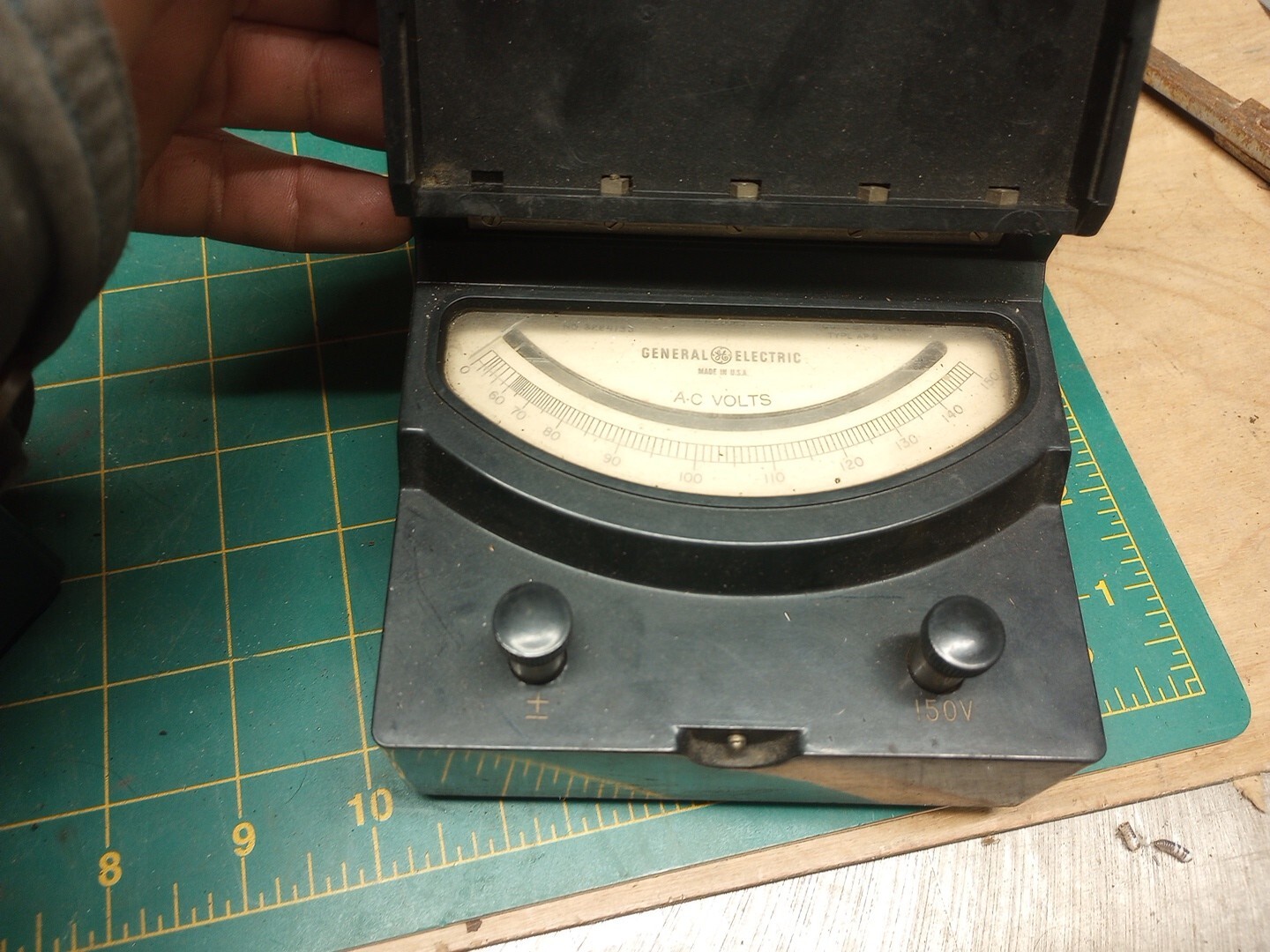 2 Vintage Ge Test Meters