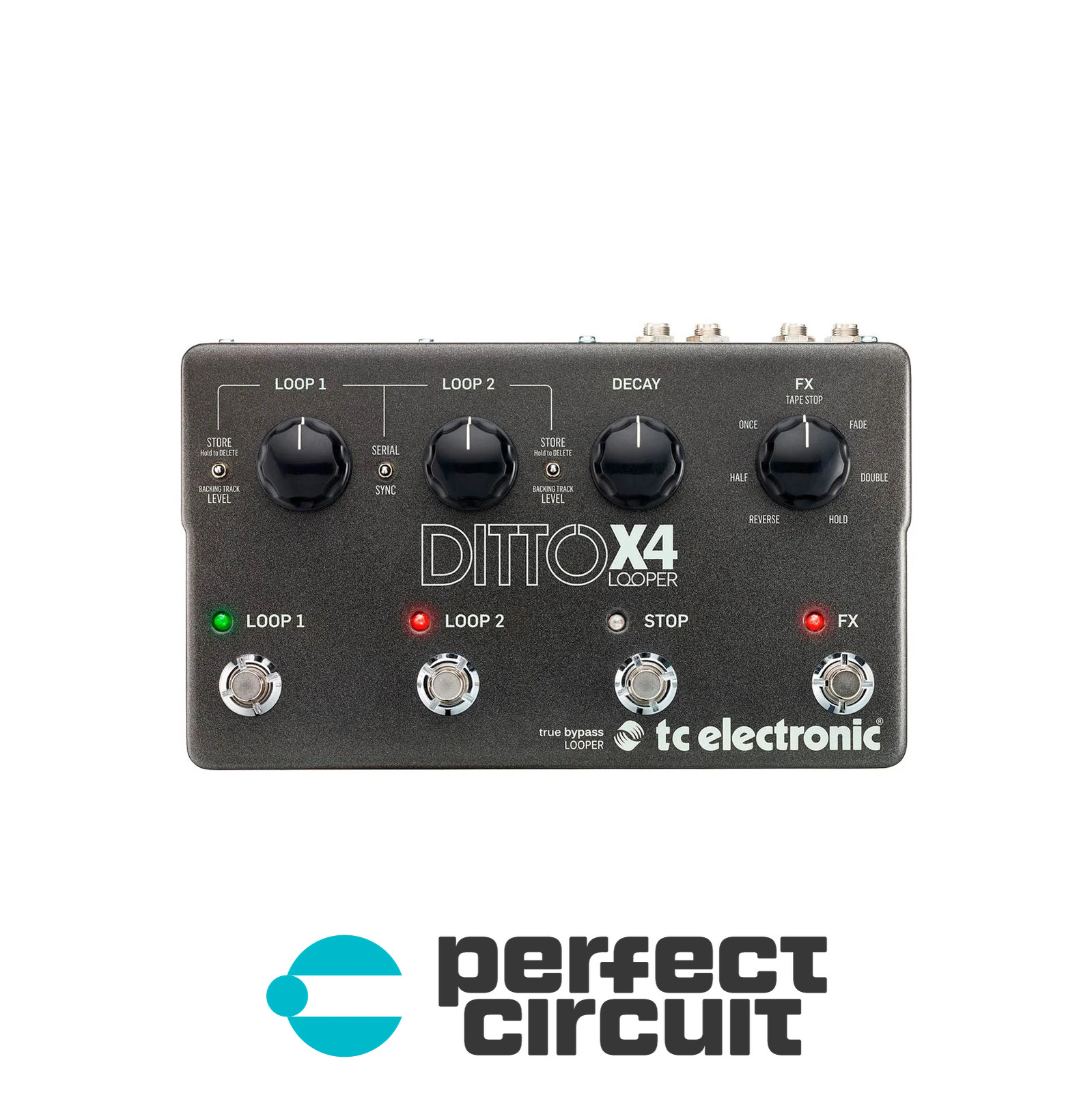 TC Electronic Ditto X4 Looper Pedal EFFECTS - NEW - PERFECT CIRCUIT