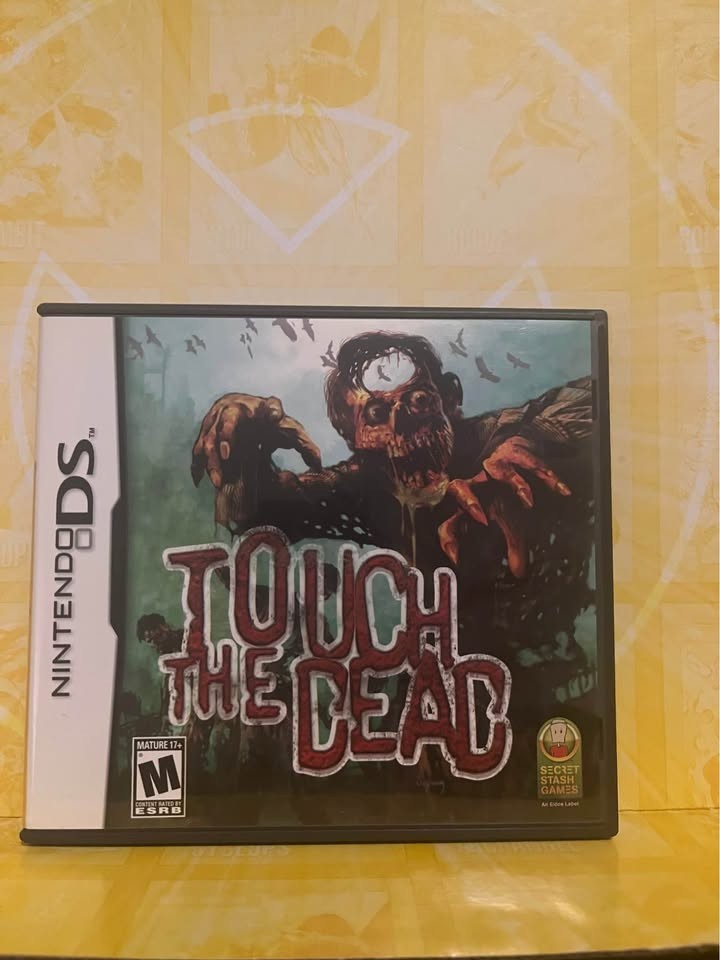 Touch the Dead Nintendo DS Game Case and Cover Art (NO GAME)
