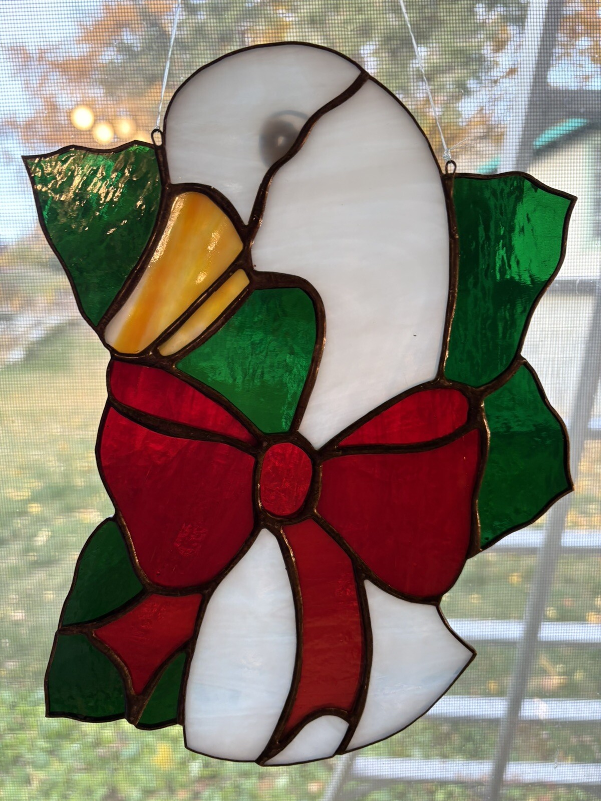 Stained Glass Goose Pics Copper foil method
