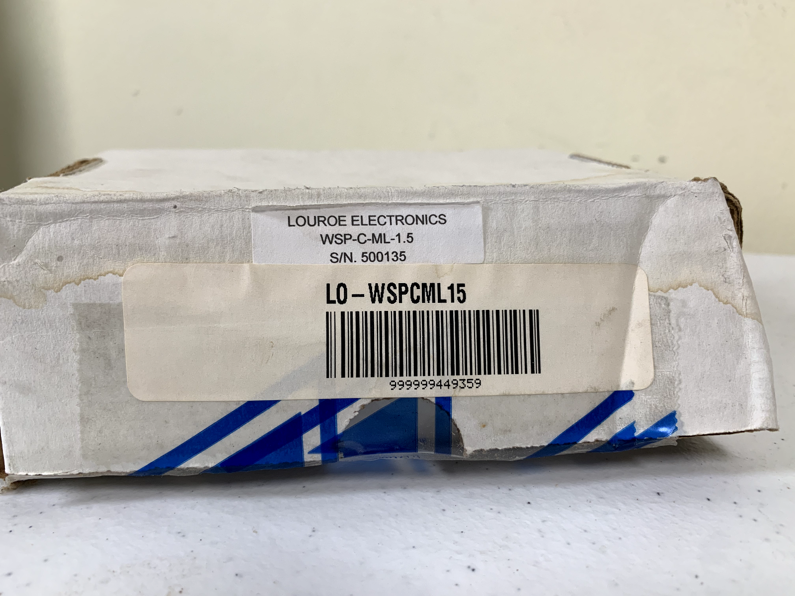 Louroe Electronics WSP-C-ML-1.5 VERIFACT C MIC LEVEL MIC