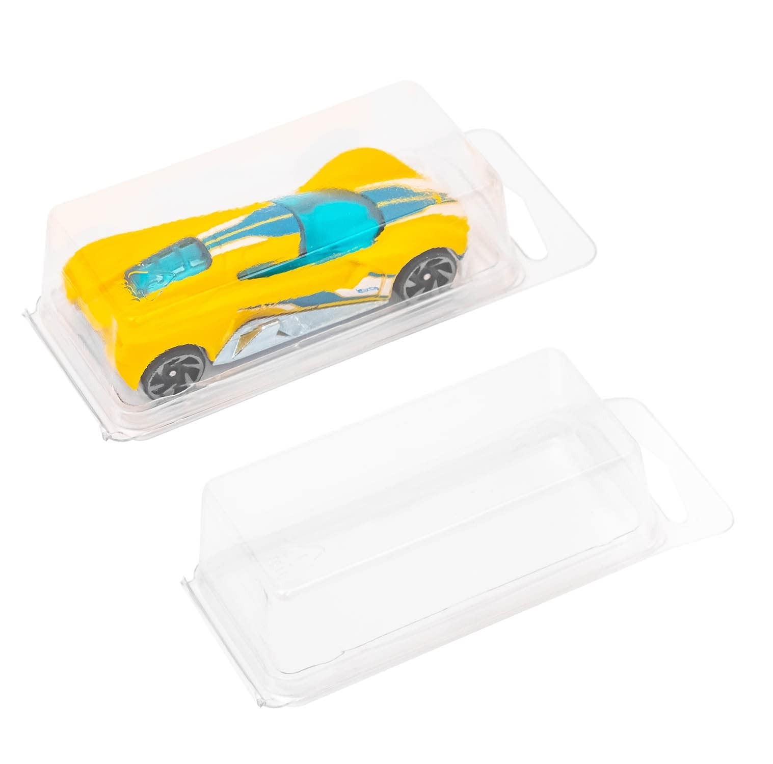 Platinum Protectors Clamshell Case for Loose Hot Wheels and Matchbox Cars (10...