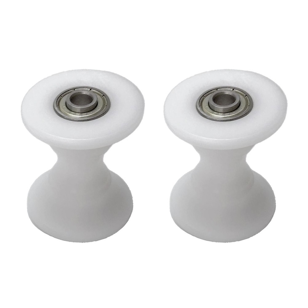 Rowing Machine Bearing Wheel Belly Machine Pulley For 50*25mm Elliptical Tube ~