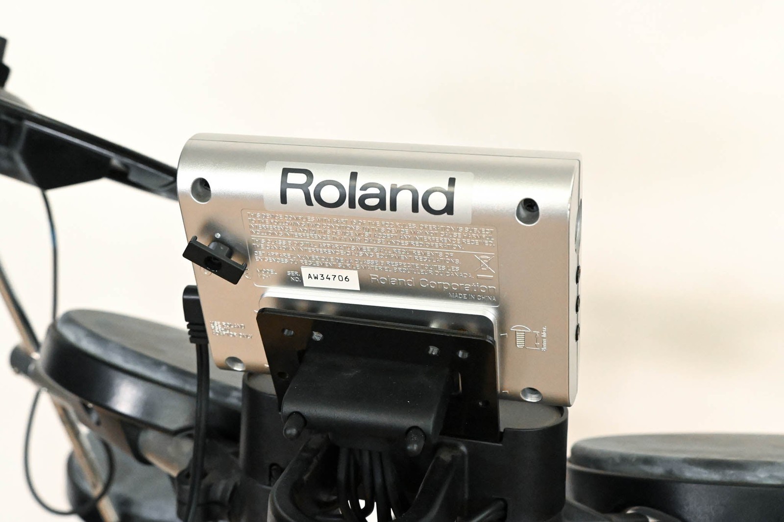 Roland HD-1 V-Drums Lite Electronic Drum Kit w/ Drum Module & Cables CG01T2C