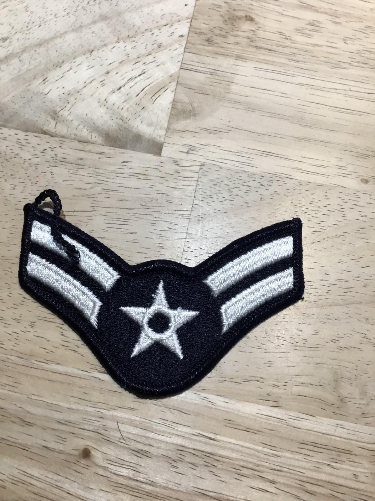 Vintage US Air Force Airman Rank Patch Insignia E-3 E3 USAF 1st Class NOS Small