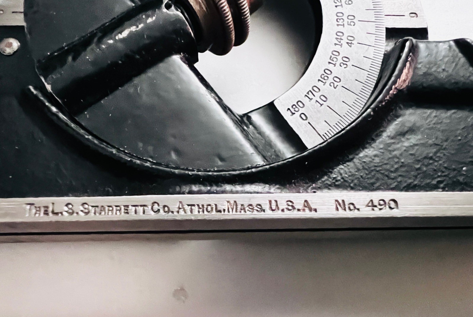 Starrett CPNR-1224W Protractor Head for Combination Squares & Protractors