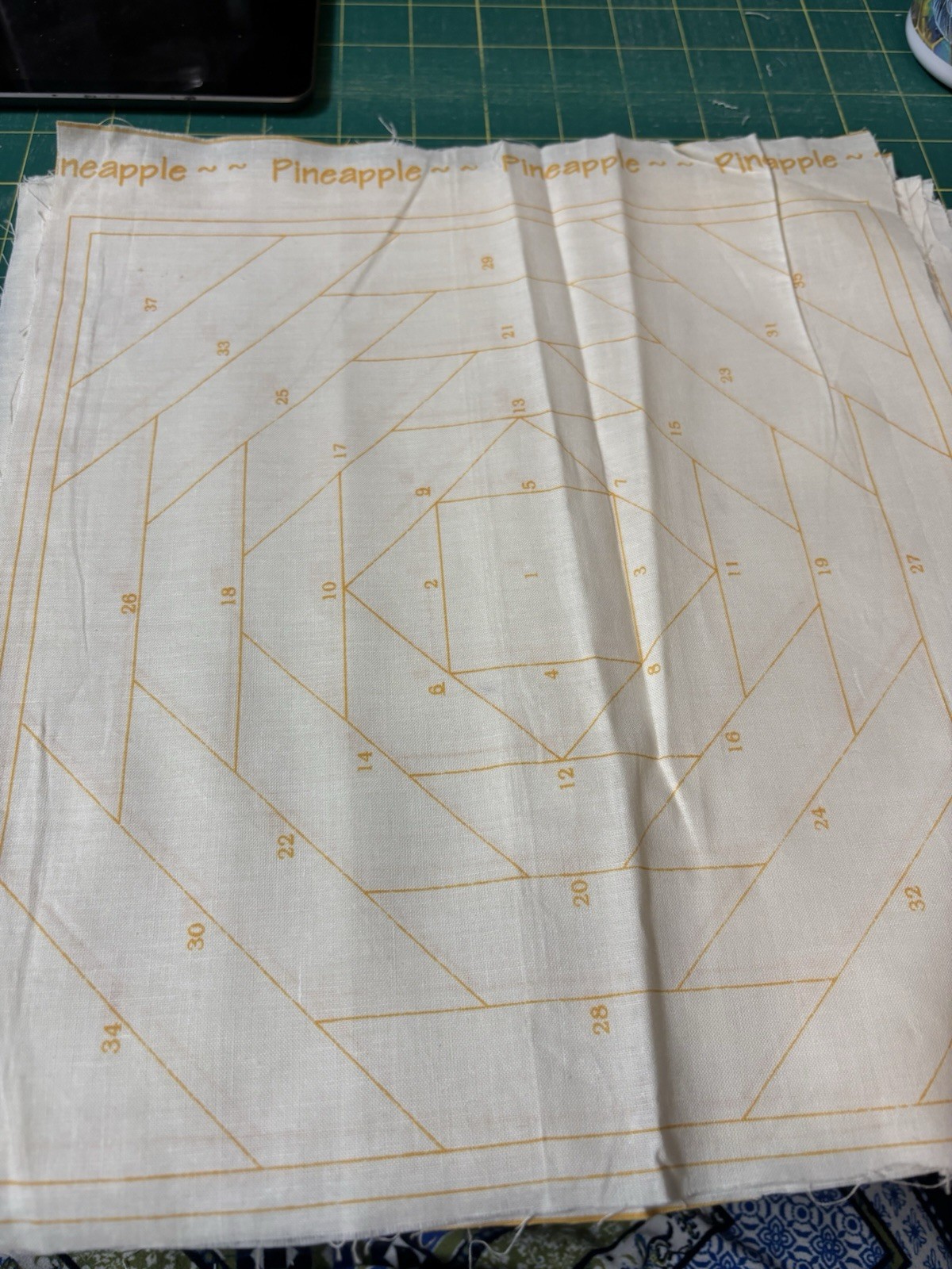 Several Foundation Patterns Grandmothers Fan, Pineapple And Prairie Braid