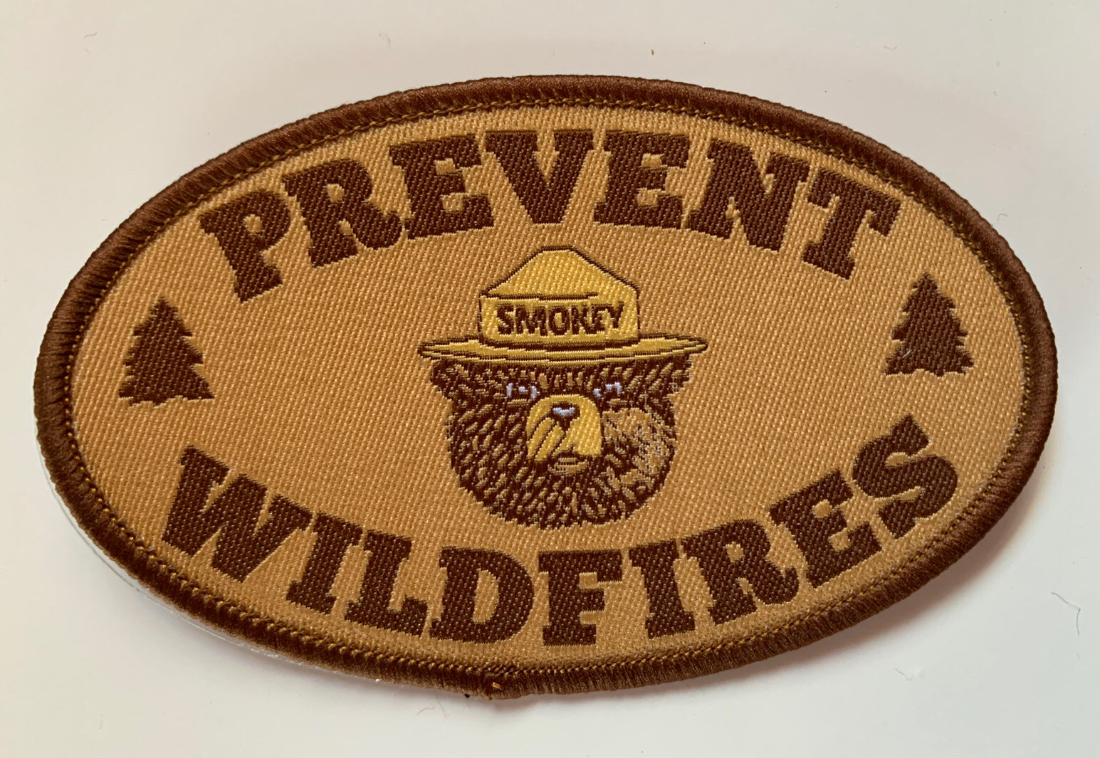 Smokey Bear "PREVENT WILDFIRES" patch *** benefits charity ***