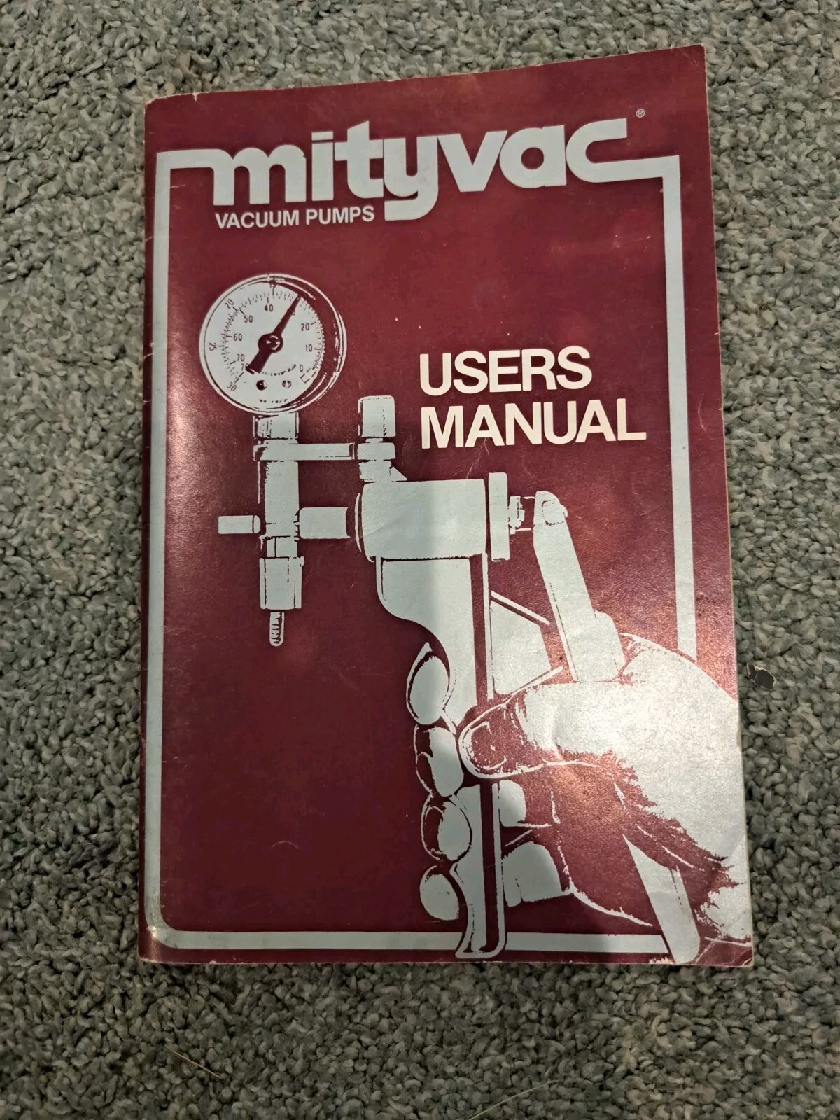 Mightyvac Vacuum Pumps Users Manual 1983 Neward Enterprises