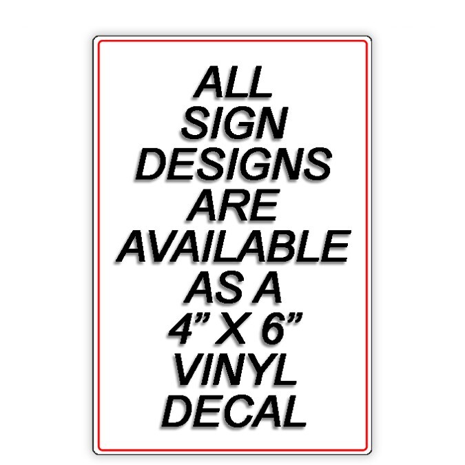 Do Not Leave Packages Outside Use Access Code Or Side Gate Heavy Duty Metal Sign